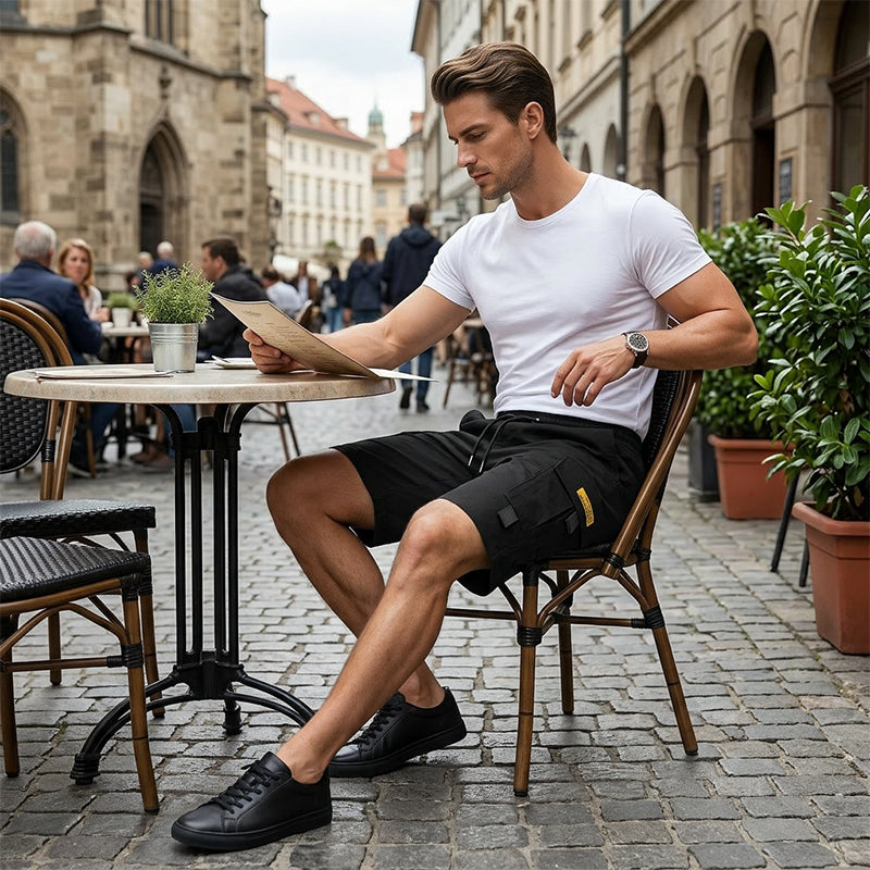 Cassian - Shorts multitasche leggeri