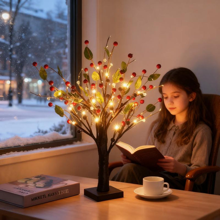 Penelope - Albero Decorativo da Tavolo LED