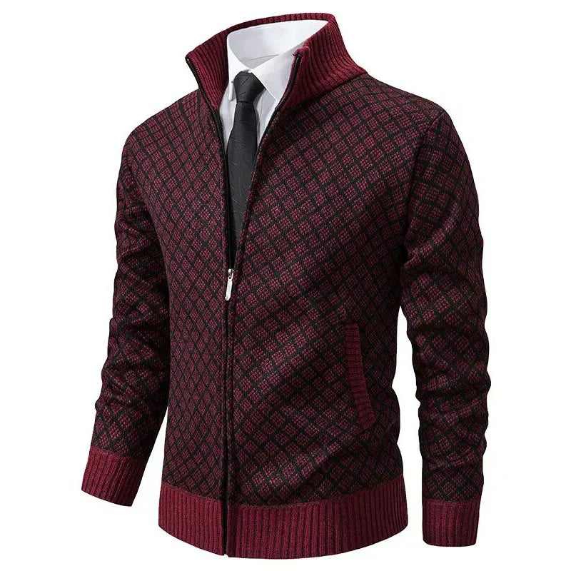 Zarellon - Maglione con zip casual ed elegante