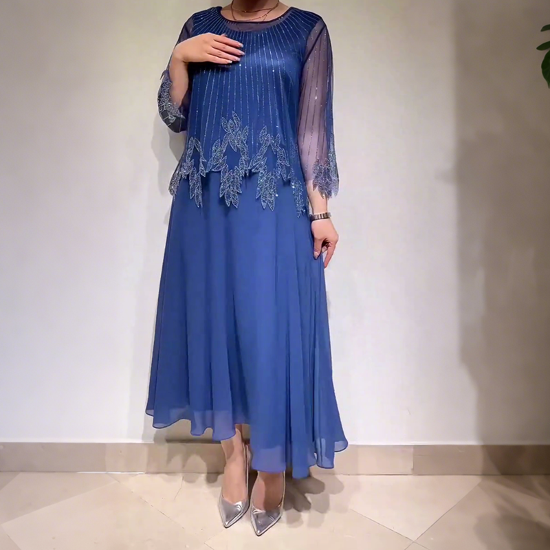 Marivyne - Vestito Midi Casual Elegante