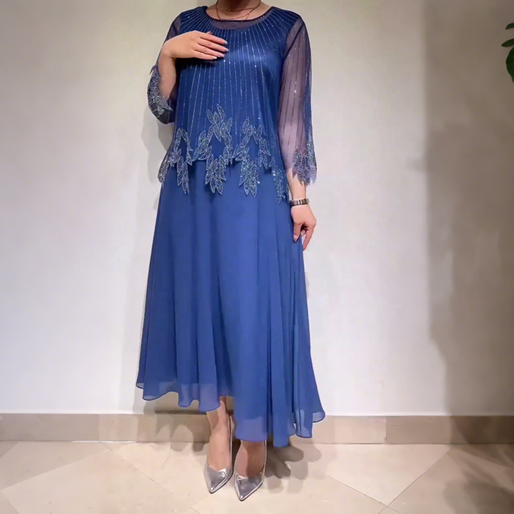 Marivyne - Vestito Midi Casual Elegante