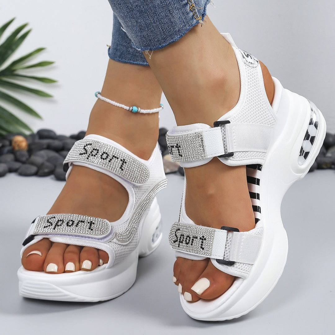 Marzena - Sandali sportivi con plateau