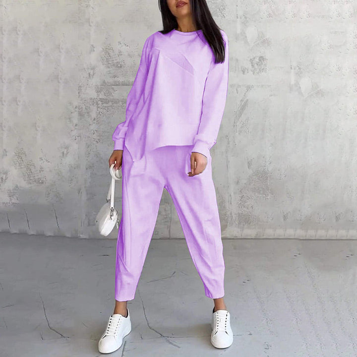 Eulavie - Completo loungewear oversize effetto soft touch