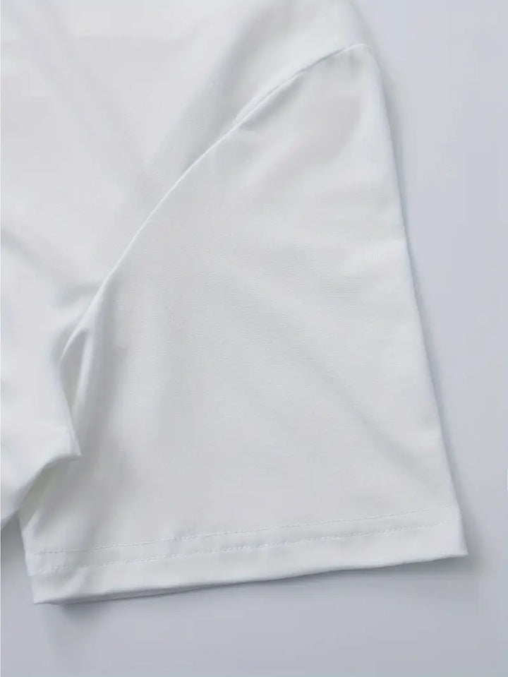 Trevor - T-shirt con scollo a V dal tocco morbido