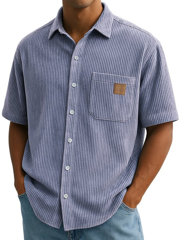 Anwick - Camicia morbida a costine
