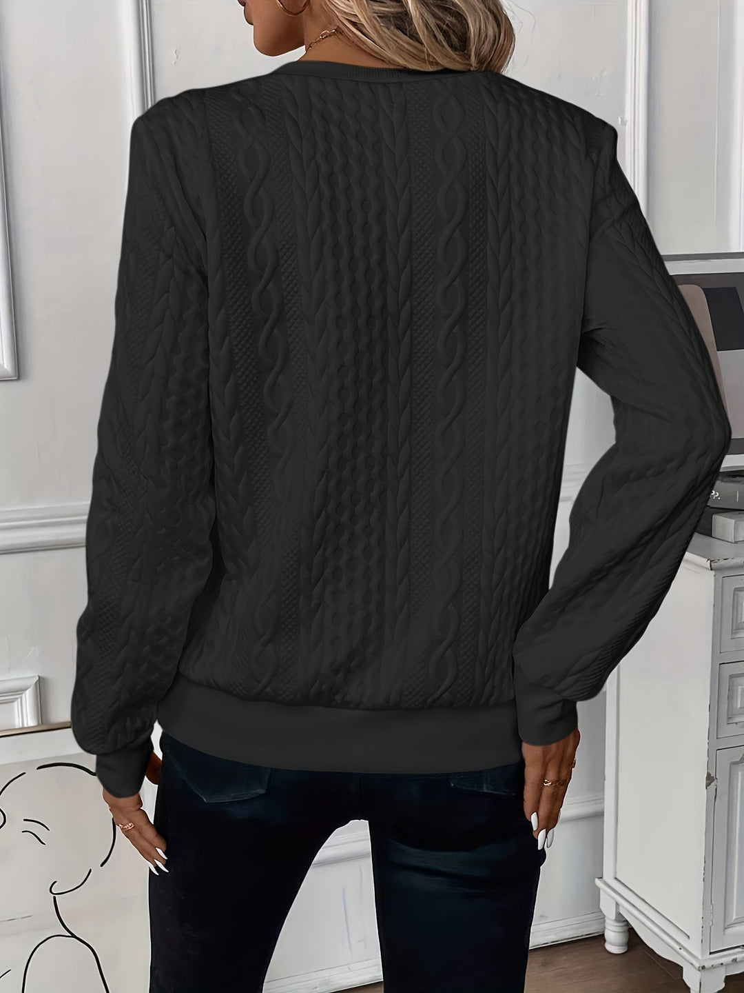 Delorina - Cardigan con zip frontale morbido al tatto