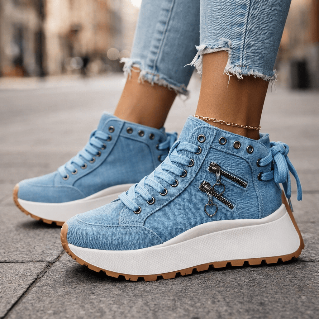 Celestia - Sneakers con plateau ammortizzate