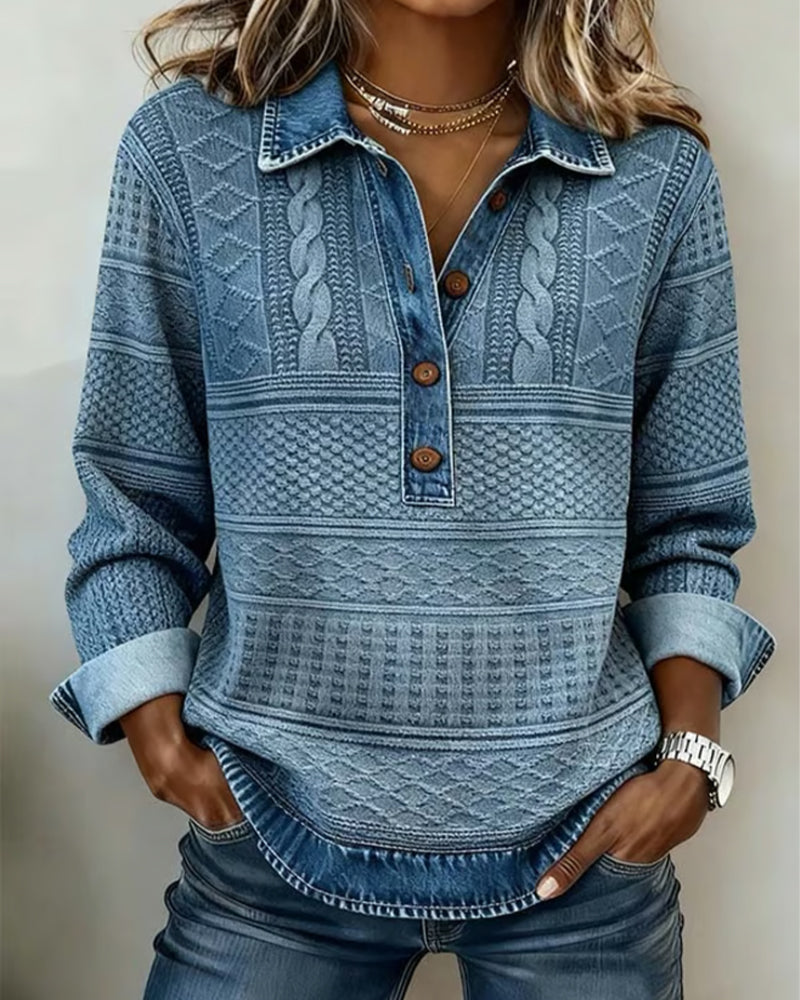 Orlissey - Camicia a bottoni testurizzata