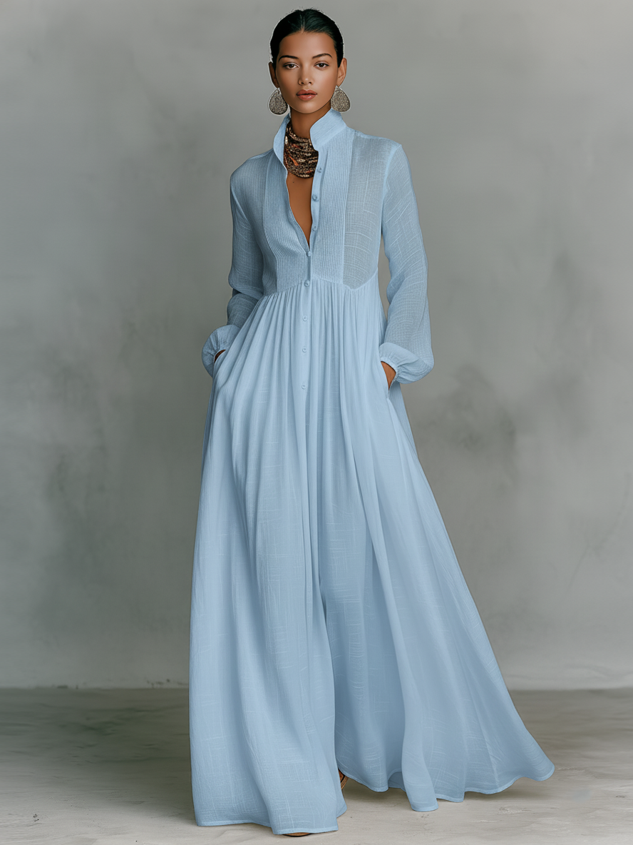 Vessa - Vestito Maxi Casual Elegante