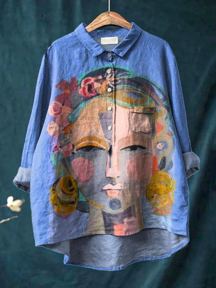 Maxine - Camicia casual dal tocco morbido