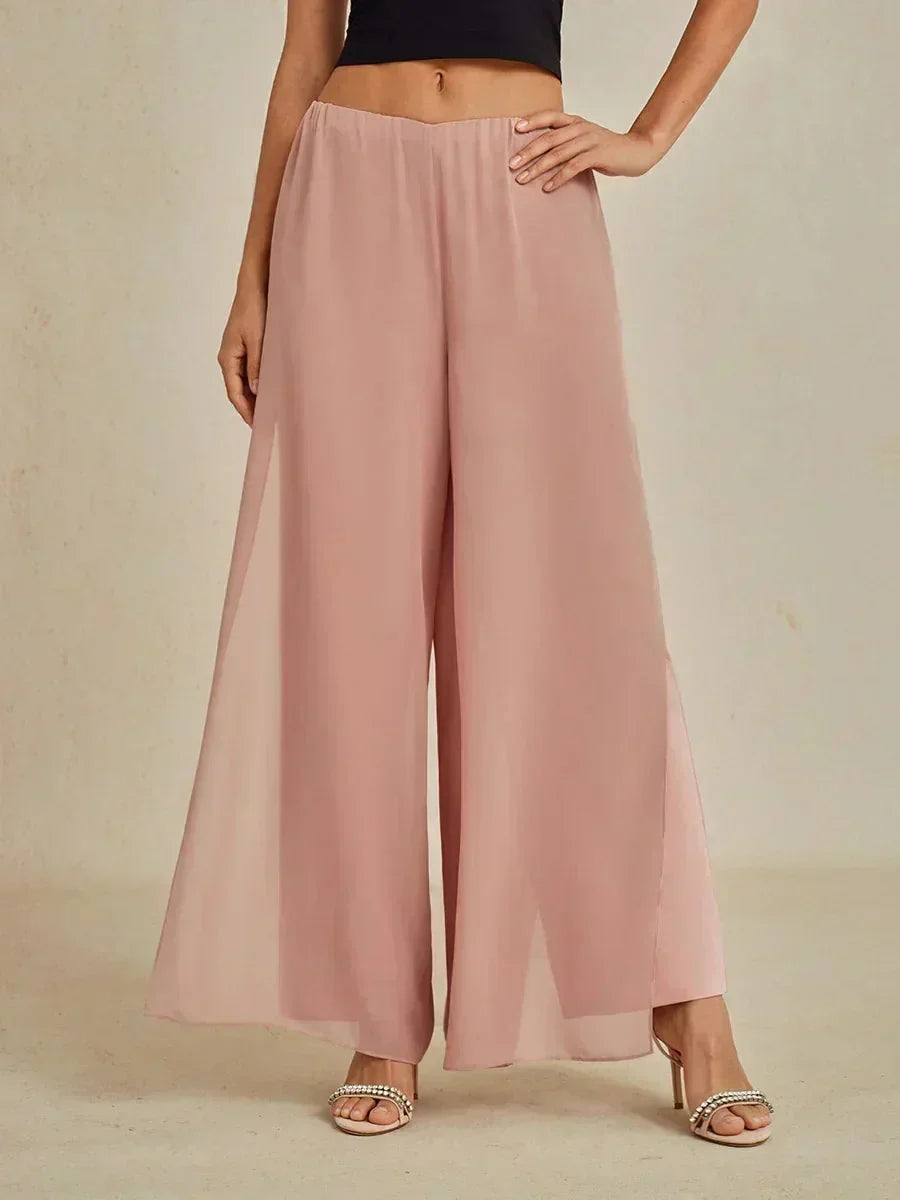 Tairess - Pantaloni a gamba larga