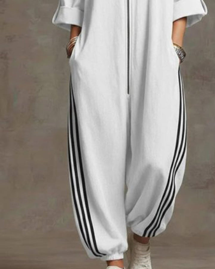 Lurelle - Jumpsuit con zip frontale