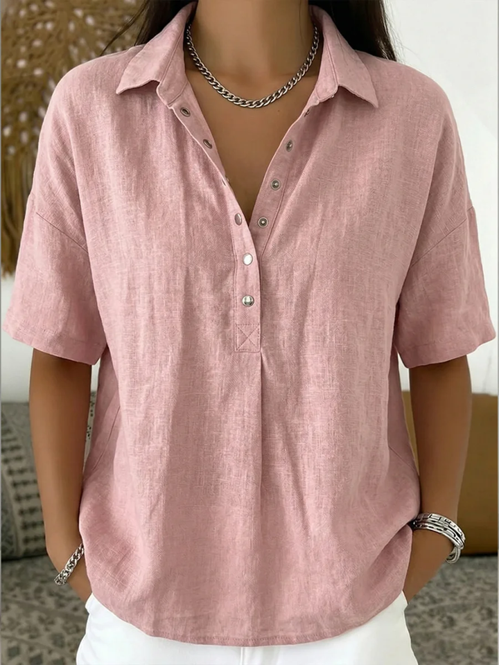 Eulalia - Blusa con collo morbido al tatto