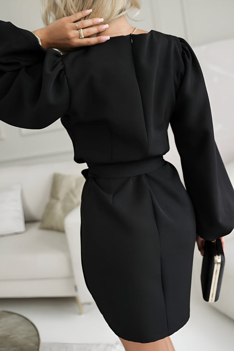 Trinity - Abito Elegante Casual con Cintura