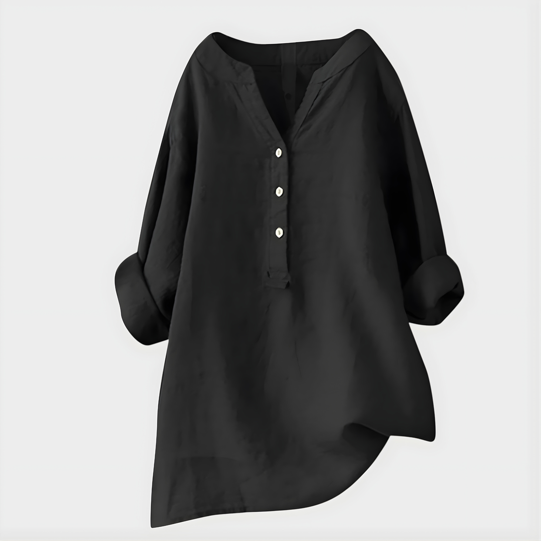 Fenella - Blusa tunica con bottoni