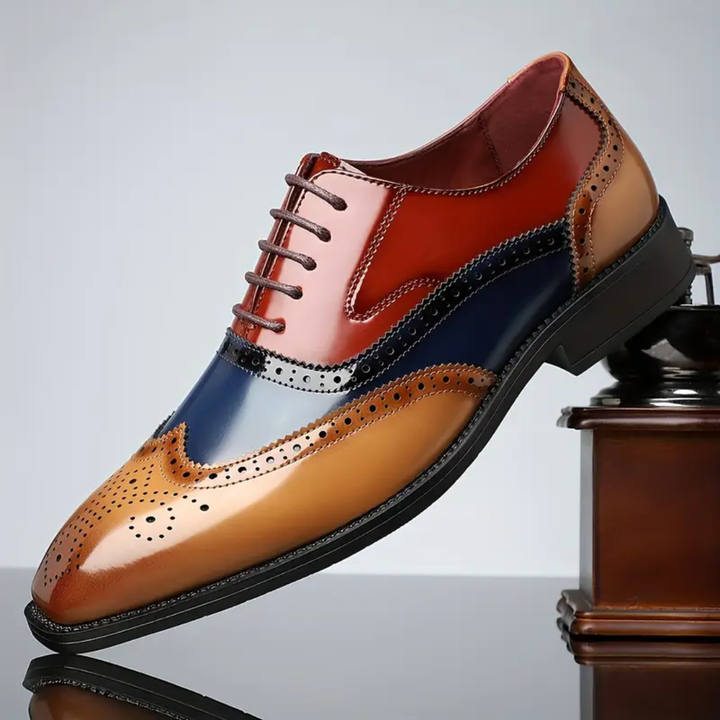 Farlon - Scarpe Oxford brogue