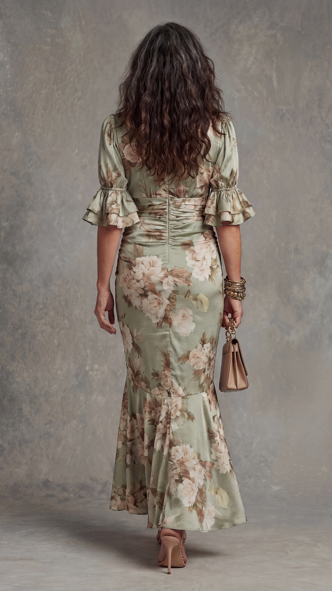 Yareen - Abito floreale soft touch