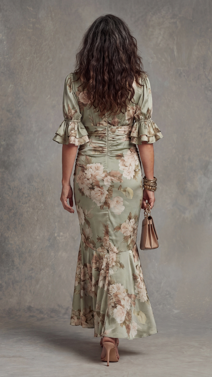 Yareen - Abito floreale soft touch