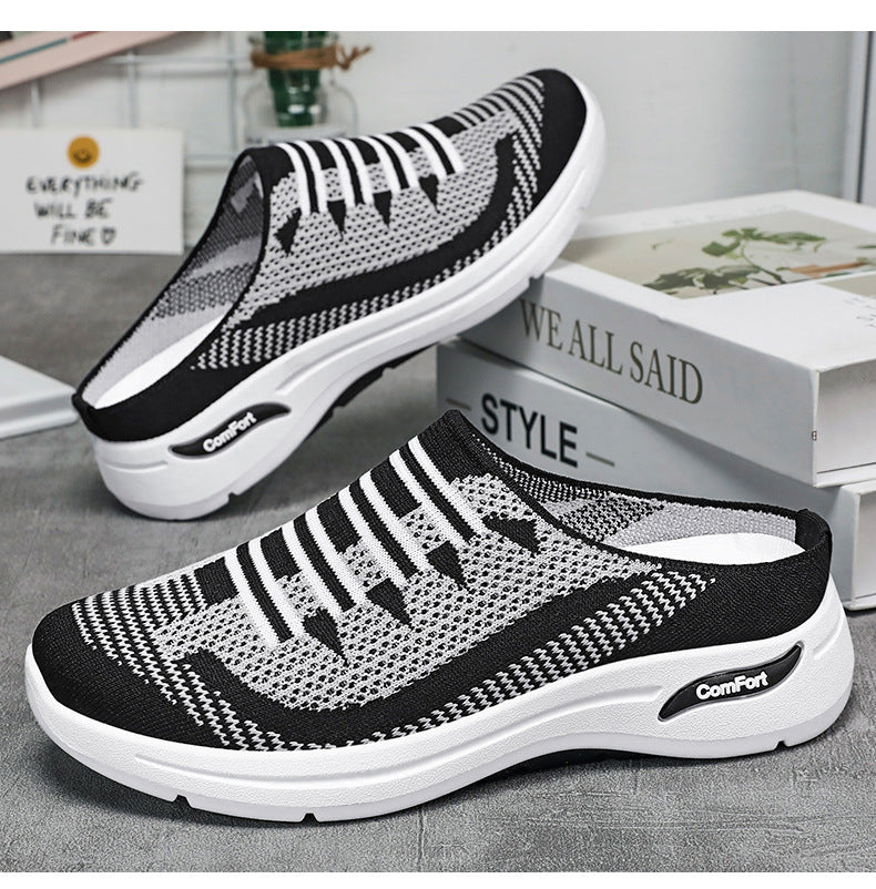 Quenby - sneakers slip-on in maglia dal fit casual
