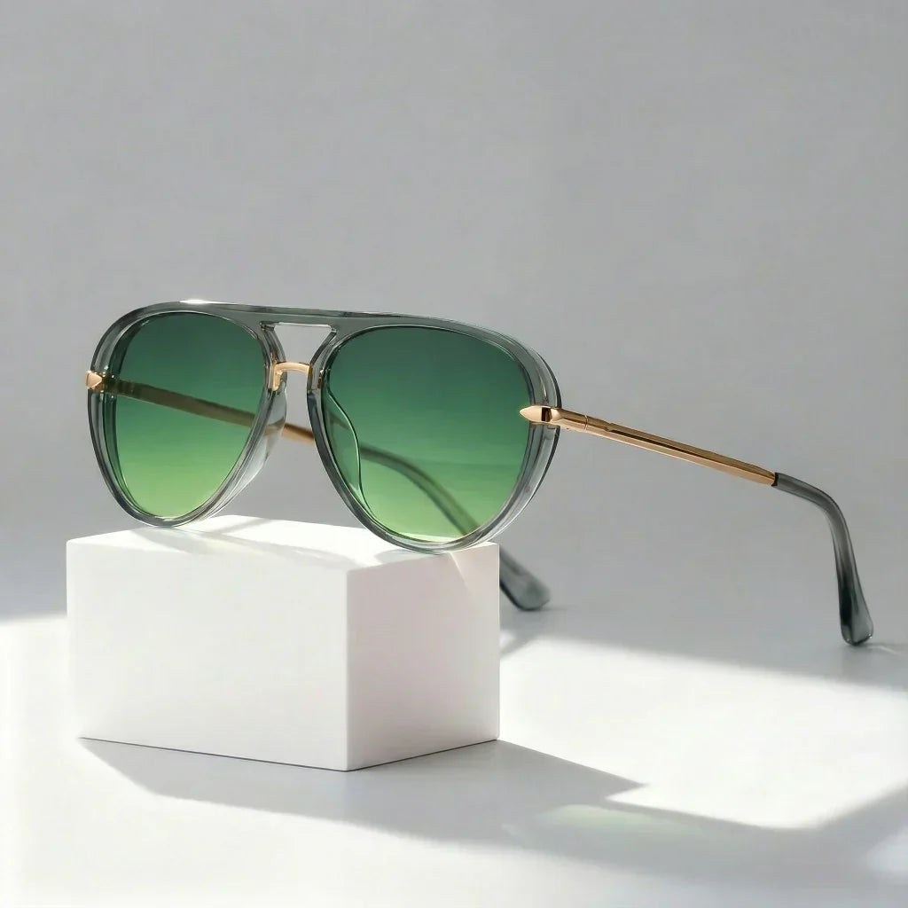 Weron - Occhiali da sole modello aviator leggeri