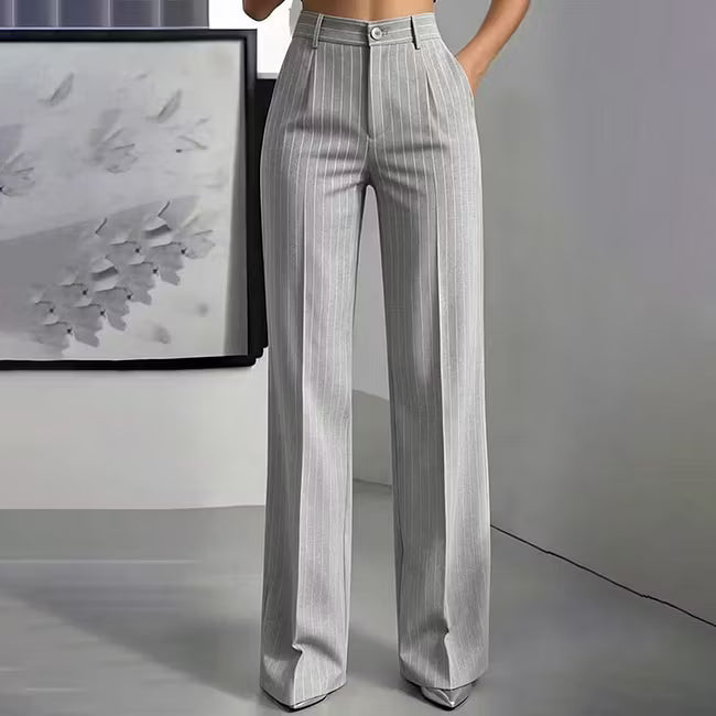 Blyss - Pantaloni sartoriali a righe larghe