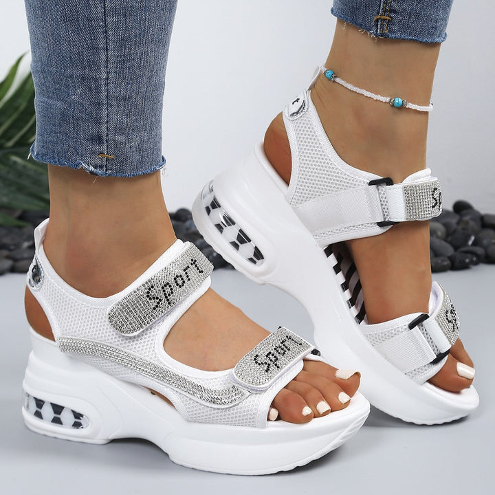 Marzena - Sandali sportivi con plateau