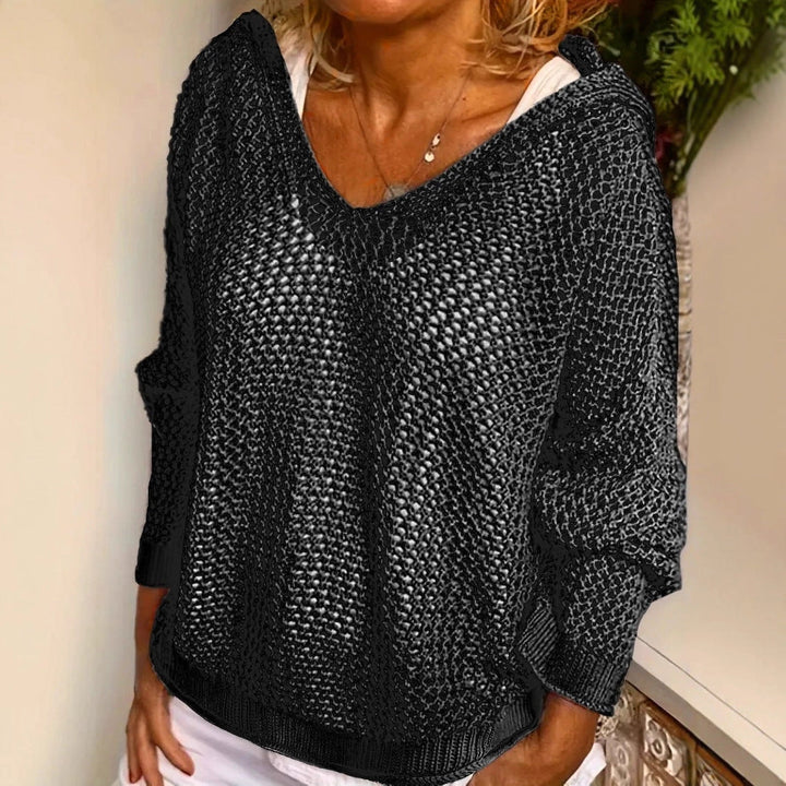 Delyne - Pullover oversize in maglia