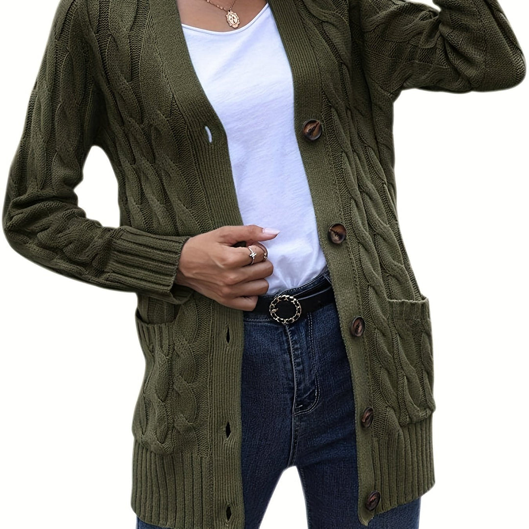 Seravelle - Gilet in maglia morbido al tatto