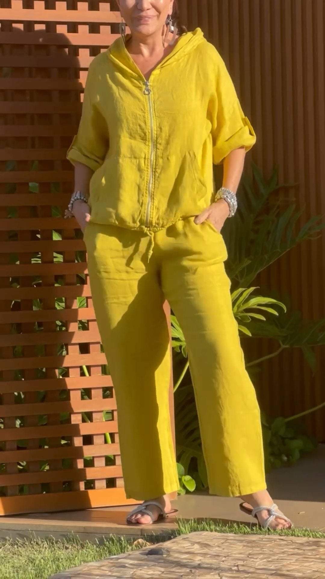 Florina - Coordinato con felpa con zip e pantaloni