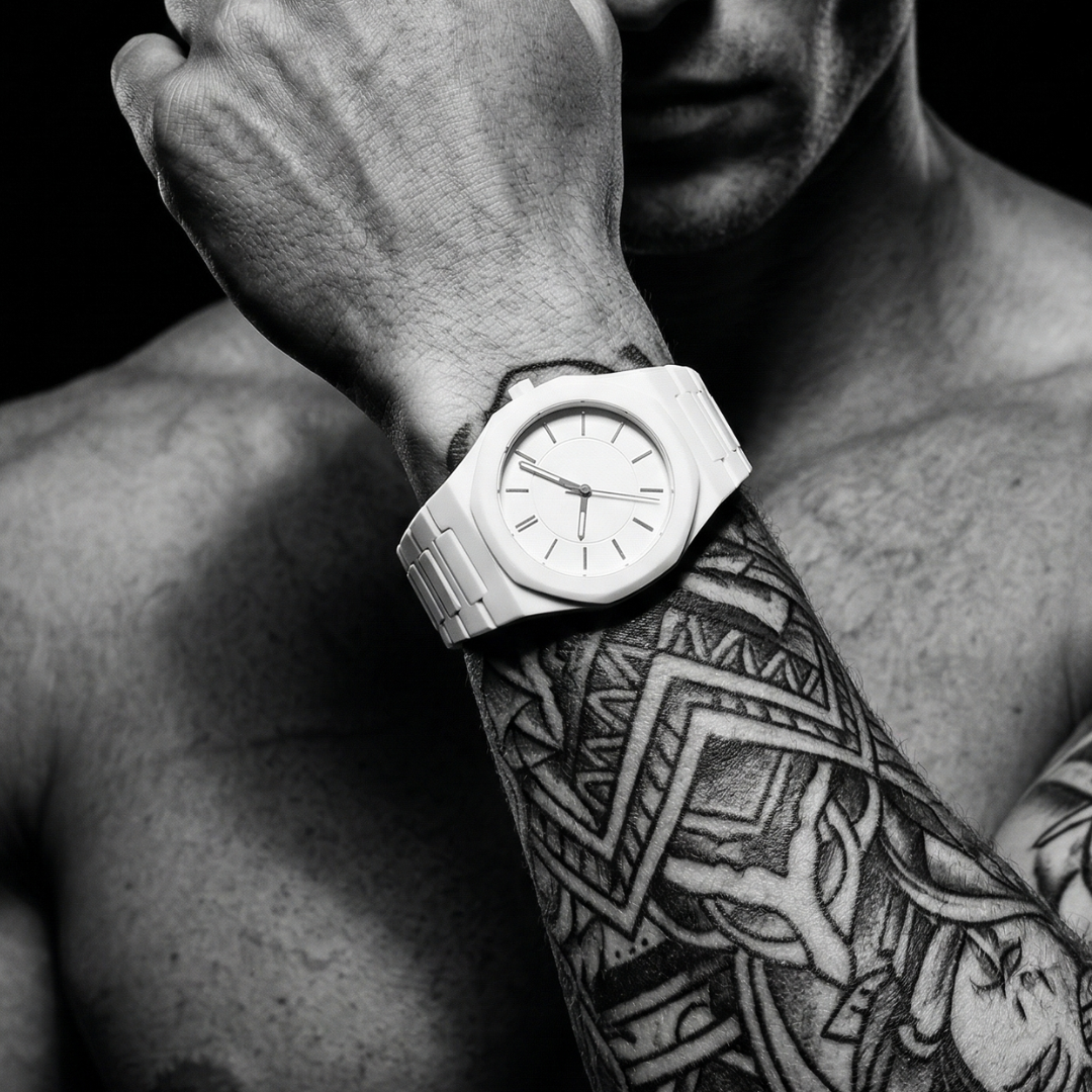 Nevrick - Orologio ottagonale Stealth