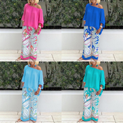 Brinette - Coordinato blusa e pantaloni a gamba larga