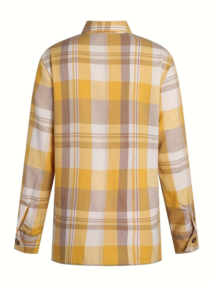 Nadira - Camicia leggera a quadri