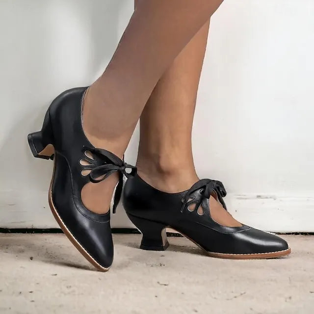 Veralyn - Décolleté vintage con lacci