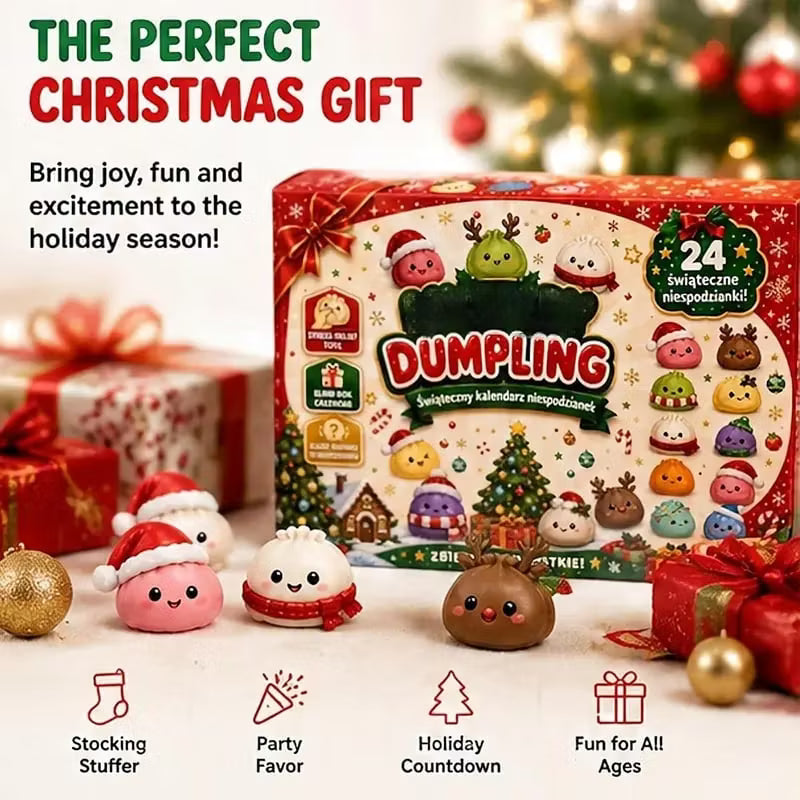 Edda - Calendario dell'Avvento con Dumpling natalizio