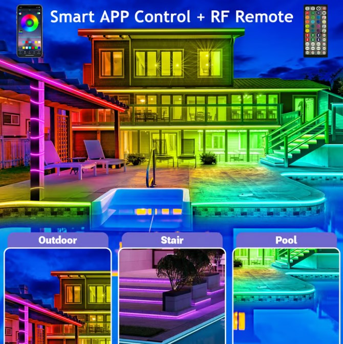 Leah - Illuminazione Esterna RGB LED