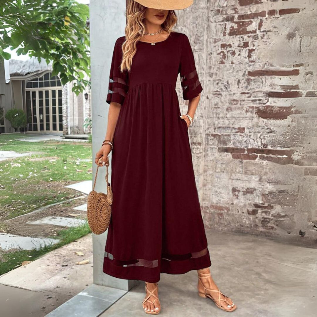 Acadia - Abito lungo morbido al tatto