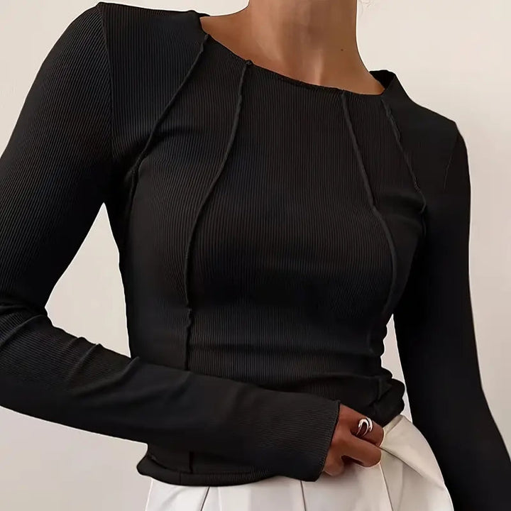Aisola - Top Fit Elegante a Costine