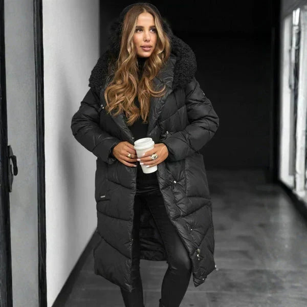 Norelline - Cappotto imbottito con cappuccio