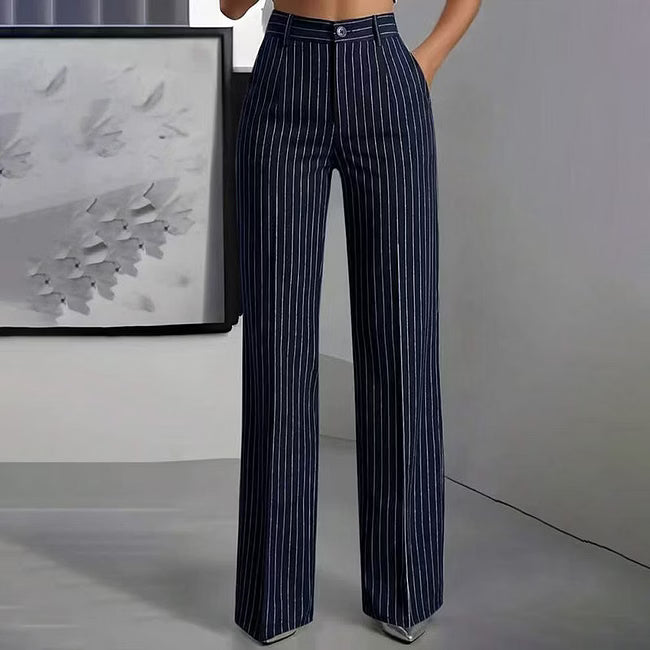 Blyss - Pantaloni sartoriali a righe larghe