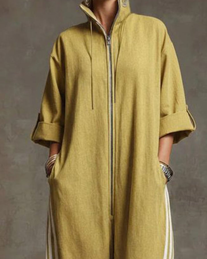 Lurelle - Jumpsuit con zip frontale
