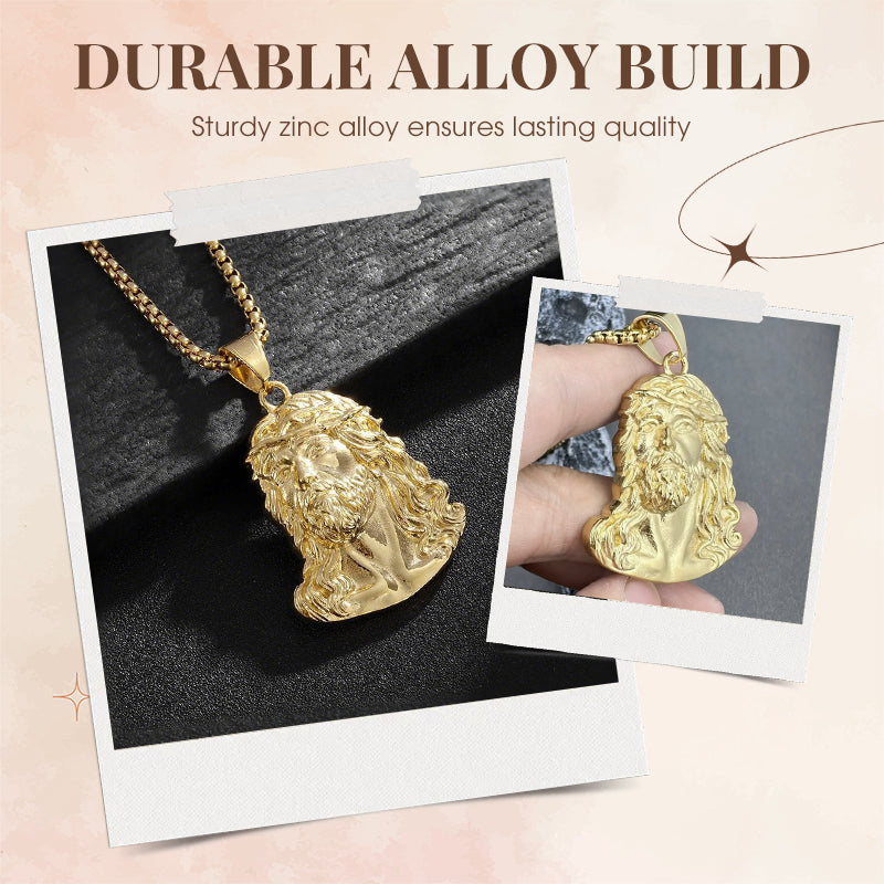 Sairo - Collana con pendente testa di Gesù