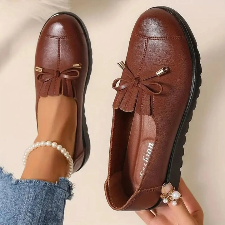 Kyla - Mocassini con suola platform imbottita
