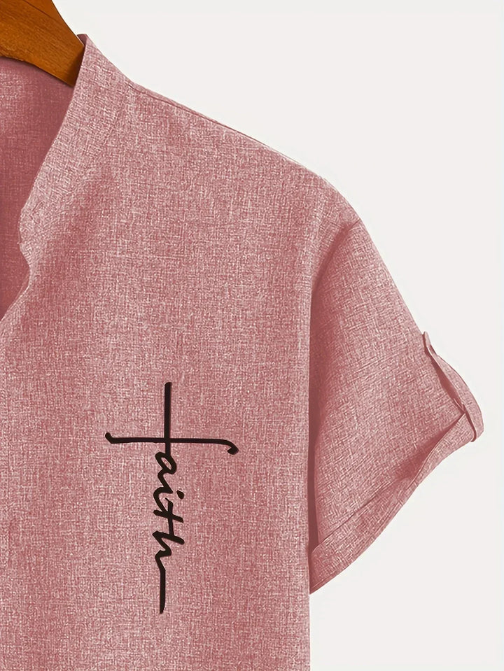Harlan - Camicia testurizzata a collo alto