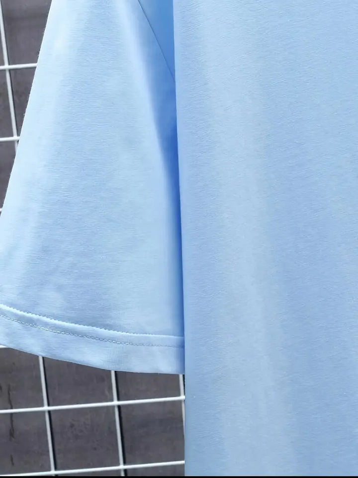 Trevor - T-shirt con scollo a V dal tocco morbido