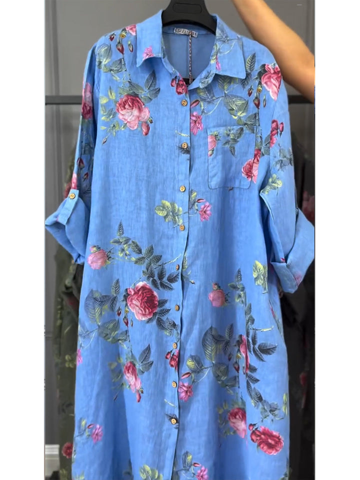 Jovie - Abito camicia in lino pregiato