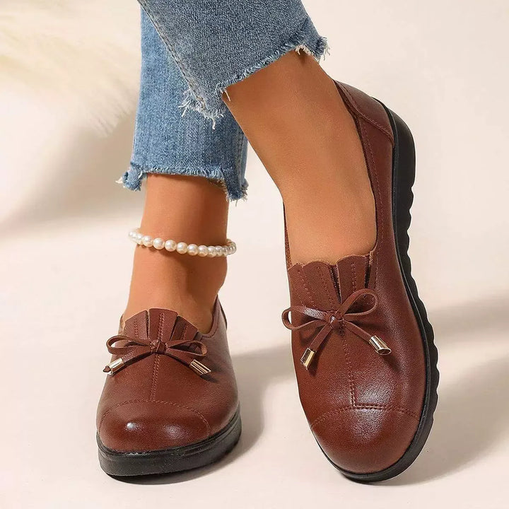 Kyla - Mocassini con suola platform imbottita