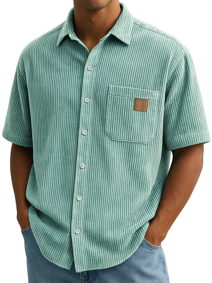 Anwick - Camicia morbida a costine