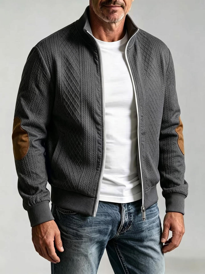 Flyn - Giacca varsity testurizzata