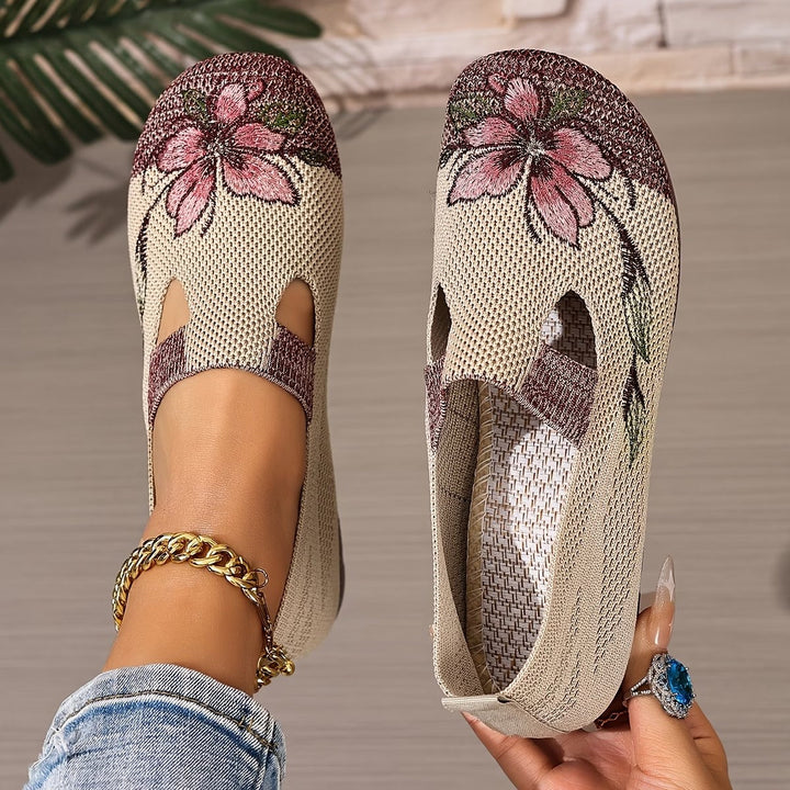 Xara - Ballerine slip-on floreali