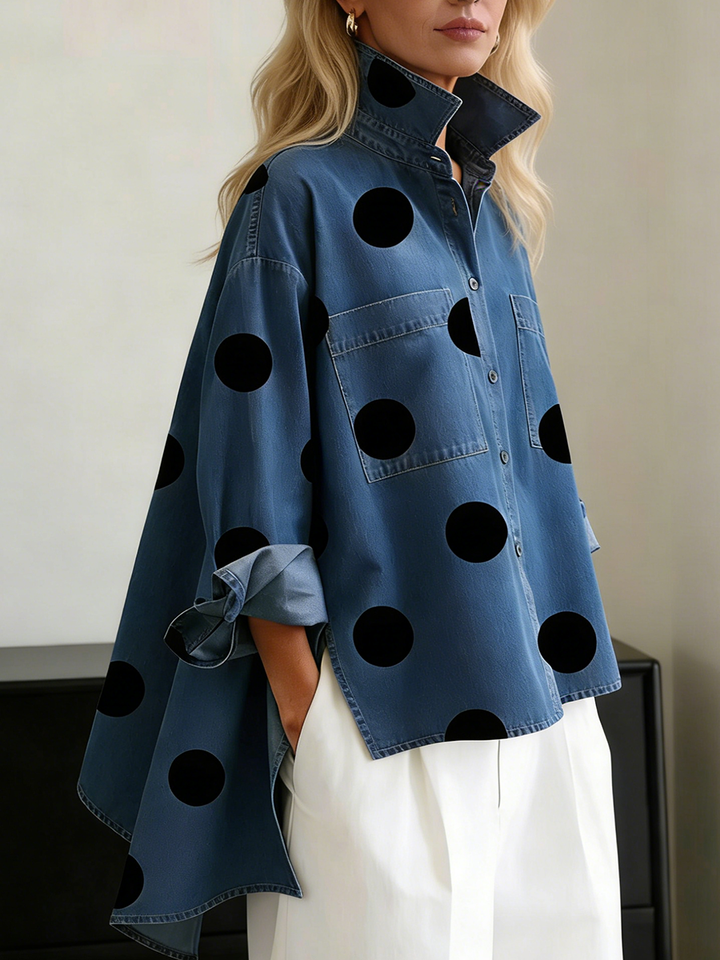 Kelsey - Blusa ricamata dalla mano morbida